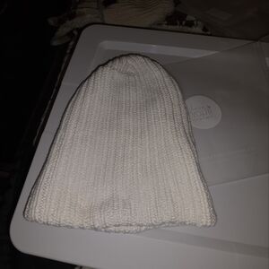 Women's Knit Beanie Hat - Cream